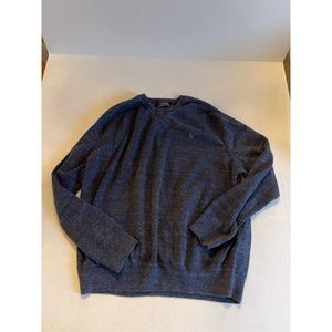 Ralph Lauren Polo Sweater Mens XLarge Blue Pony Knit Pullover Sweat Shirt Cotton